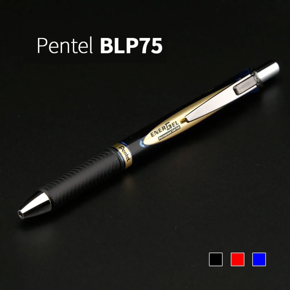 Pentel BLP75 ультра-Гладкий пресс нейтральная ручка быстросохнущая тестовая 0 5 мм для