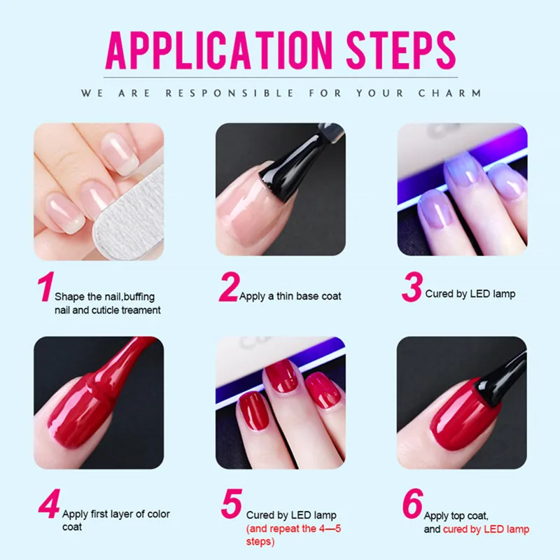 Belle Fille 10 мл Макияж инструмент гель лак для ногтей Топ база пальто Gelpolish