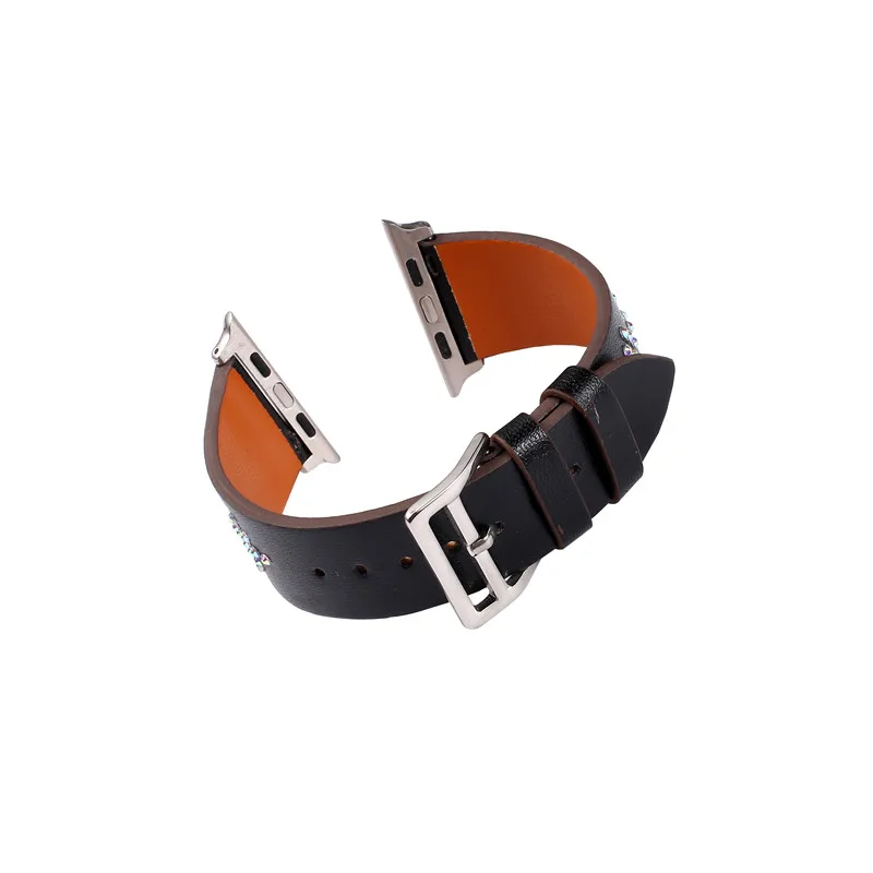 Новый дизайн красочные мягкие силиконовые спортивные часы ремешок для Apple Watch Series