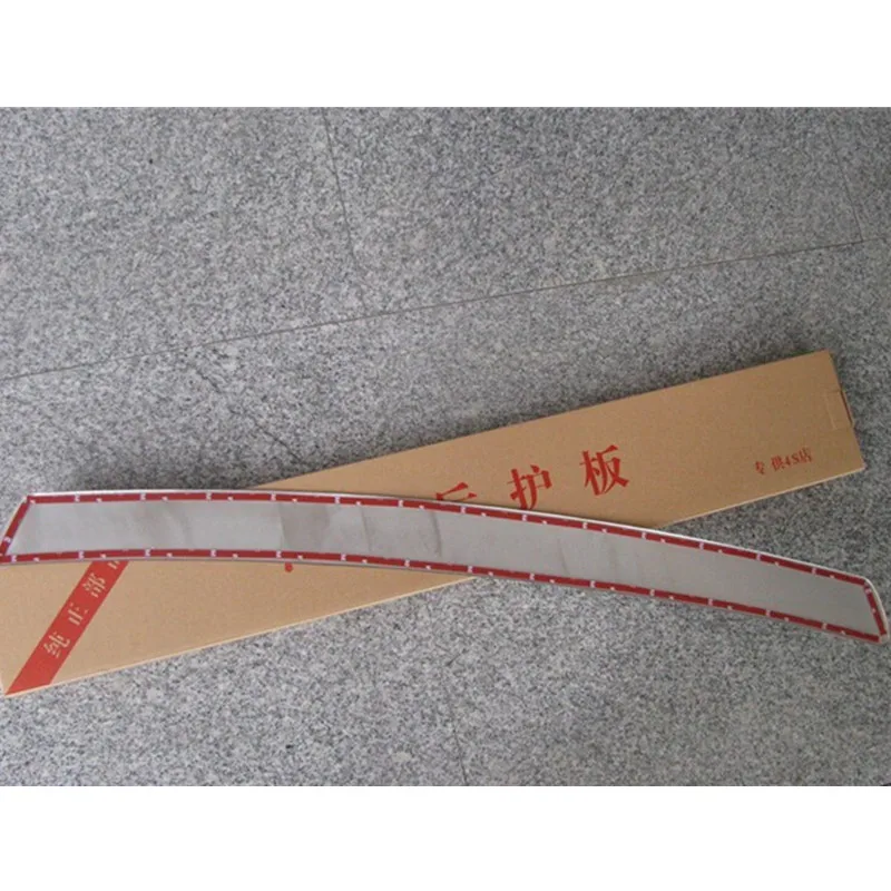 Высококачественный защитный порог заднего бампера из нержавеющей стали для Passat