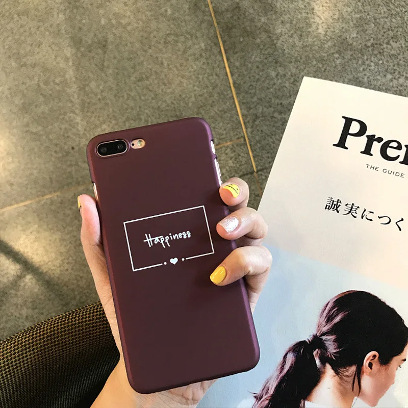 T1 Lovebay Модный чехол для телефона с надписью «Красное вино» для iPhone X, XR, XS, Max, 8, 7, 6, 6s Plus, милые Жесткие ПК-Чехлы с забавными мультяшными буквами - Цвет: T1