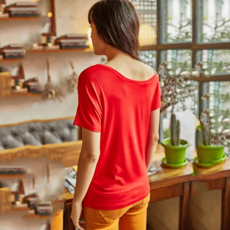 Женская футболка без бретелек с коротким рукавом в этническом стиле | одежда