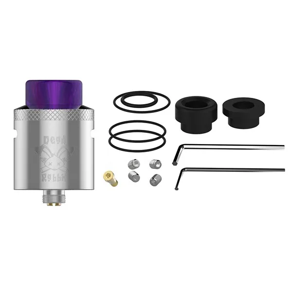 100% подлинный бак Hellvape Dead Rabbit BF RDA с золотым покрытием для вейпа 510 Mod одной и