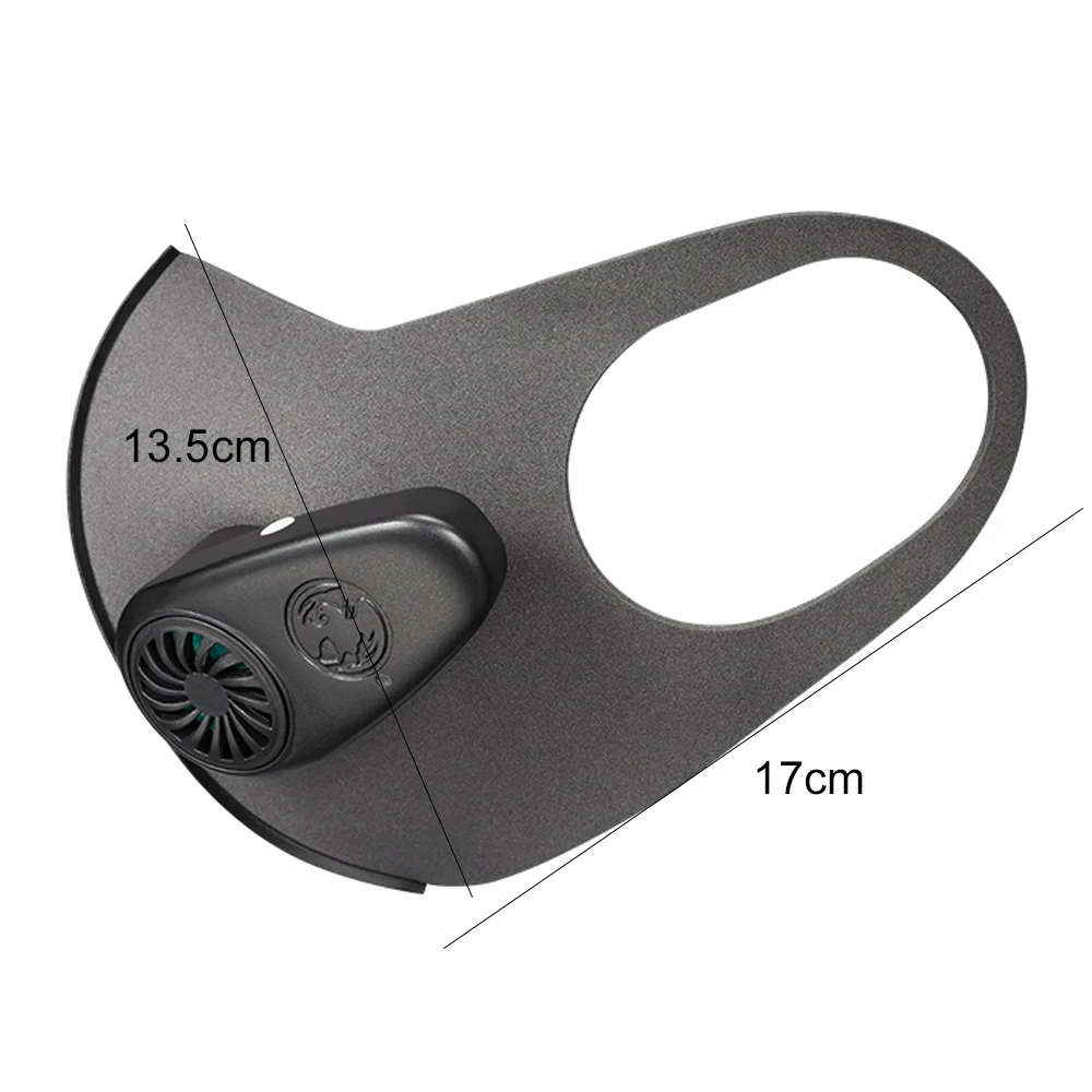 PM2.5 маска от пыли Smart здоровый воздух Очищающая свежего воздуха черный