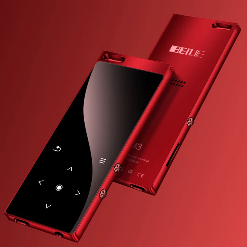 Bluetooth 4,2 MP4 плеер с динамиком 1,8 дюймов экран без потерь Звук Видео плеер Поддержка FM, рекордер, sd-карта до 128 ГБ