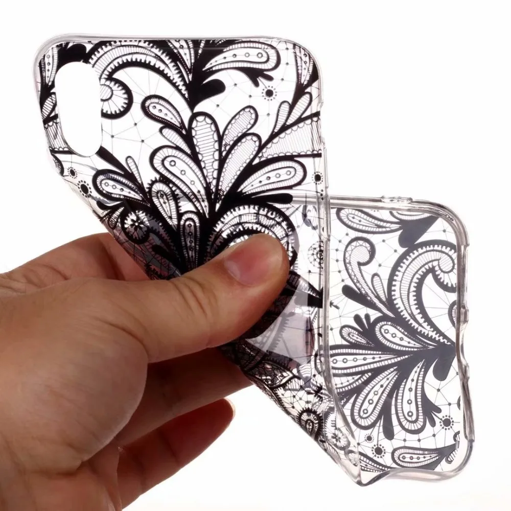 10pcs/lot Cartoon Pattern IMD Transparent Soft TPU Case for Apple iphone XR XS Max | Мобильные телефоны и аксессуары