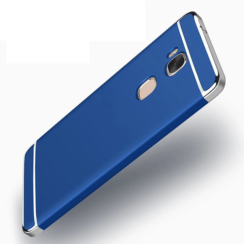 Luxury 3 in 1 Phone Case For Huawei Honor 5X 360 Degree Protect Hard Back Cover Ultra Thin Slim 5 X Women | Мобильные телефоны и