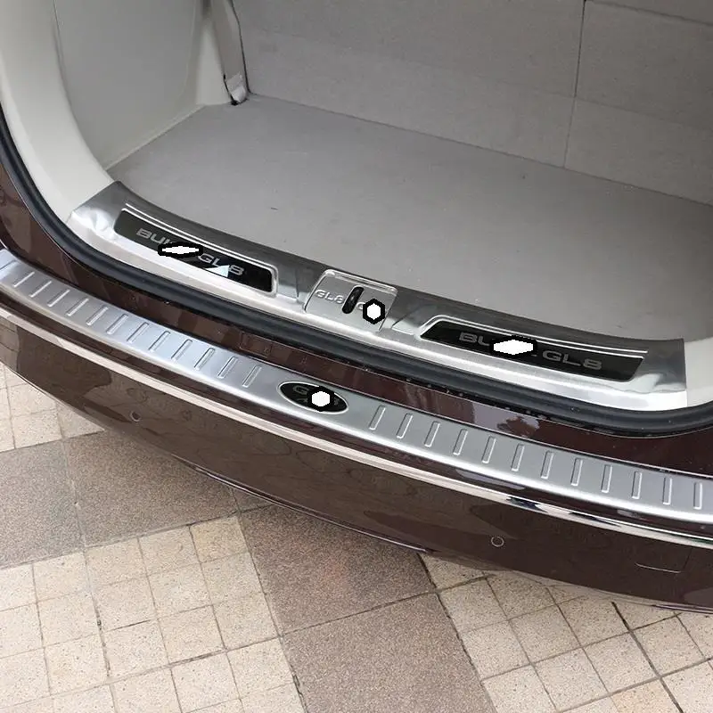 Автомобильные задние панели ножная педаль дверная ручка автомобильный