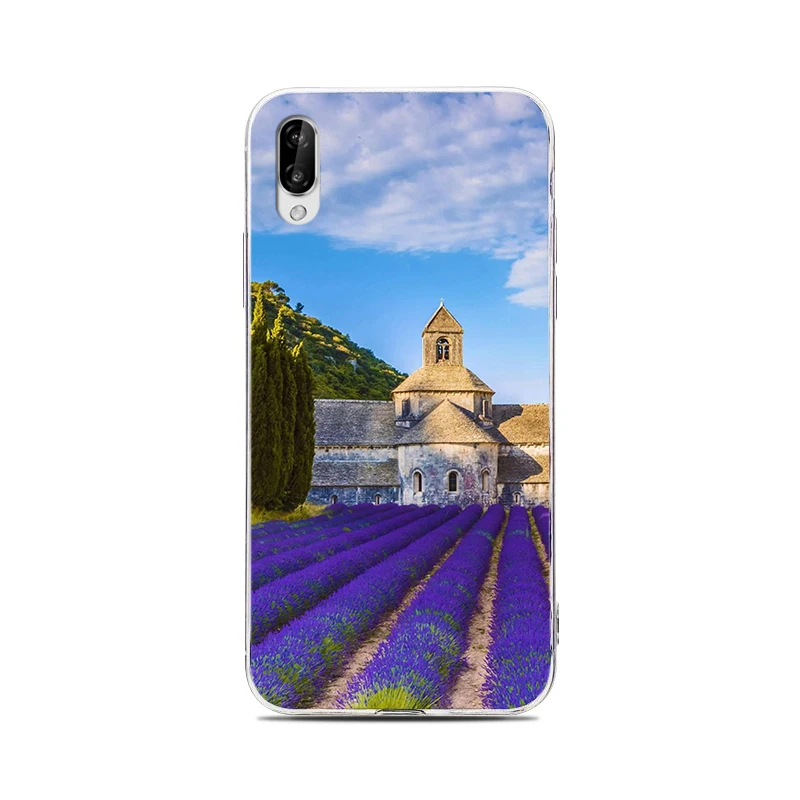 Пейзаж картины из ТПУ силиконовый гелиевый мягкий чехол для телефона LG K10 K20/K20Plus