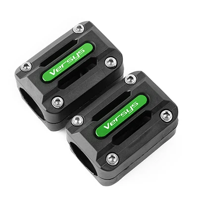 green Для kawasaki Versys 1000 Versys 650 Versys 300x защита двигателя мотоцикла защита Бампера декоративный блок Краш Бар Декор - Цвет: green