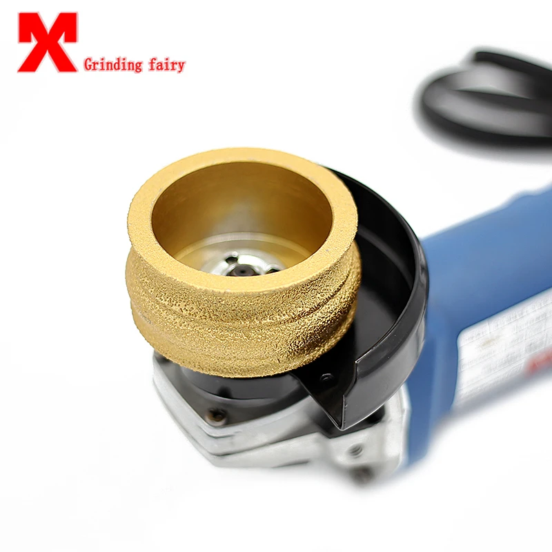 

MX Brazing Diamond Angle Grinder Stone Grinding Wheel Continenta 404 Stone Edging Round Ceramic Glass Edge Knife Disc