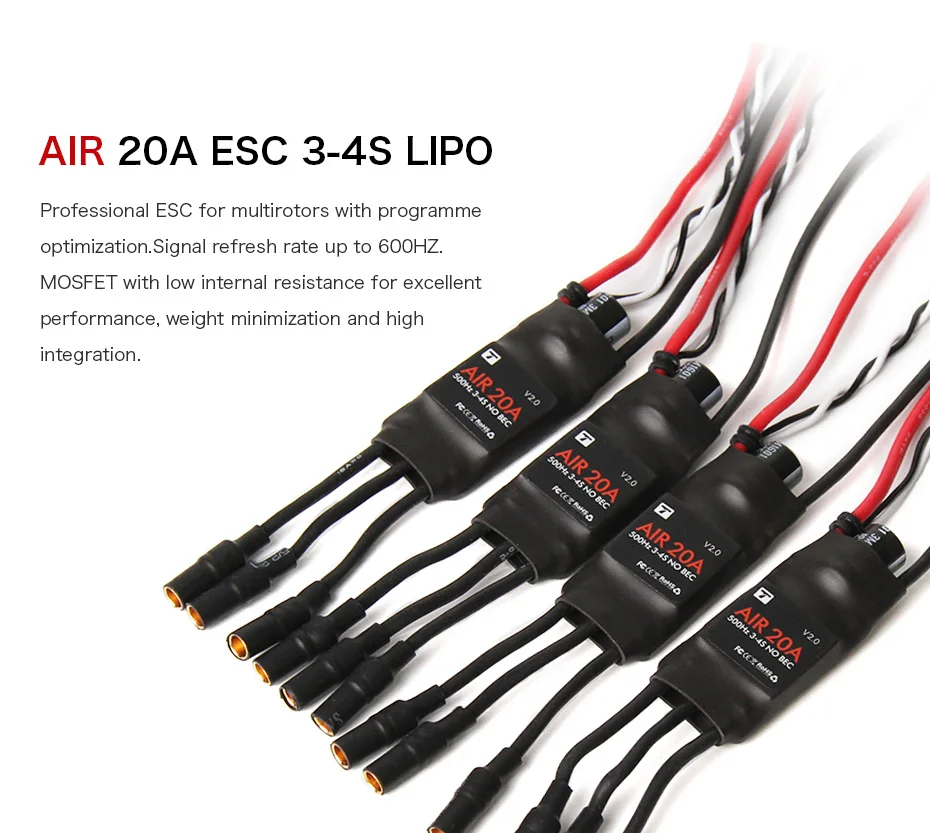 T-MOTOR AIR GEAR 450 COMBO 2216 KV880 двигатель+ T1045+ AIR 20A ESC для начинающих rc edu Дрон и шоу