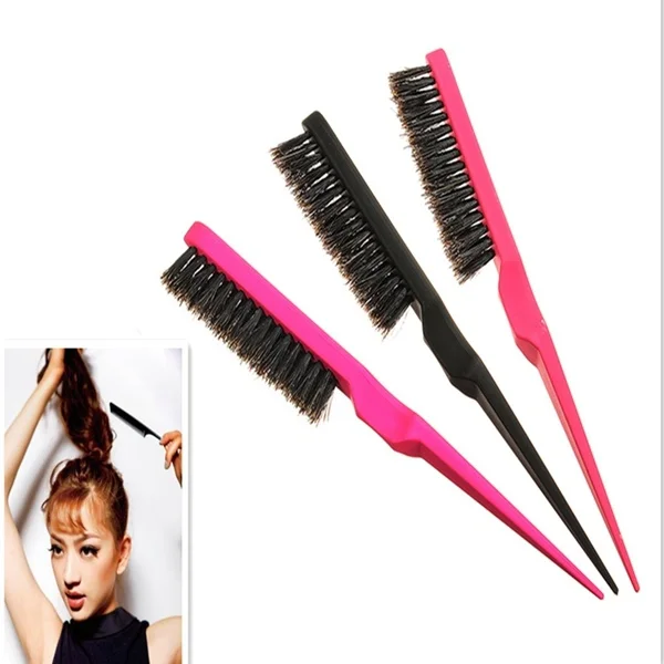 

Новая Профессиональная щетка для волос, щетка для волос, улучшенные методы, дразнирование, удлинение спины, тонкая расческа для линий, инстр...