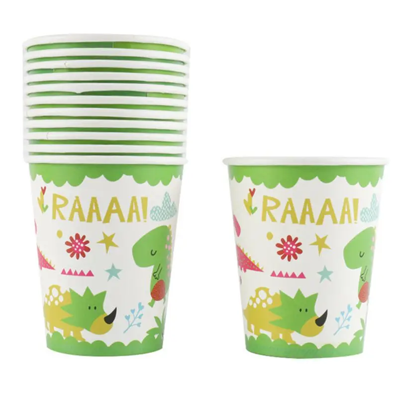 Cup 12pcs 12 шт в зеленый горошек украшение для торта на день рождения на тему "Лошадки карусели" Вечерние спрос среди детей Пластик подарки спальный мешок ребенка украшение душевой кабины события грабить Мешки 17*25 см - Цвет: Cup 12pcs