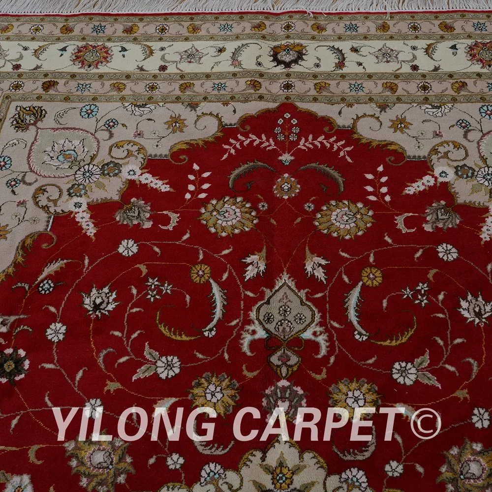 Yilong 6'x9' восточные персидские Шерстяные Толстый ковер Продажа Изысканные