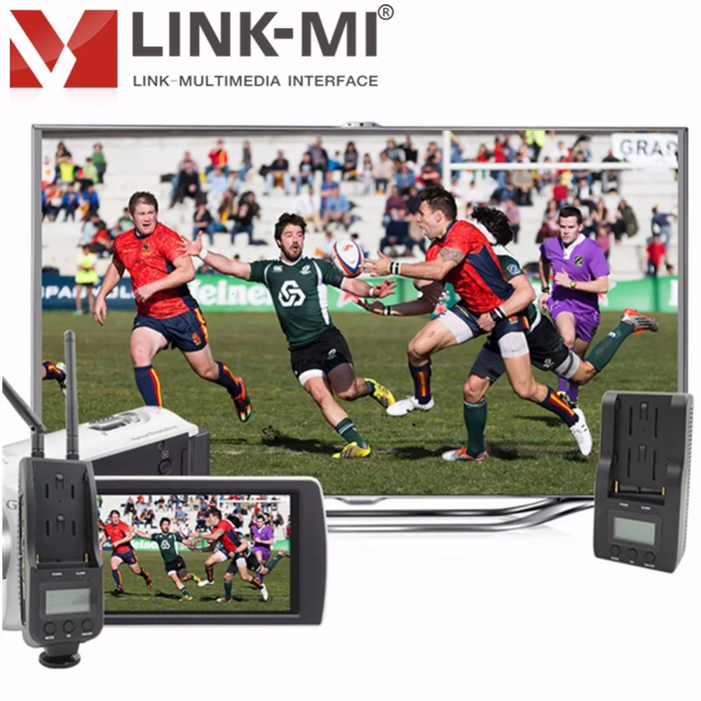 LINK MI 100m 5GHz беспроводной приемник передачи HDMI 1080p с меньшей задержкой беспроводная