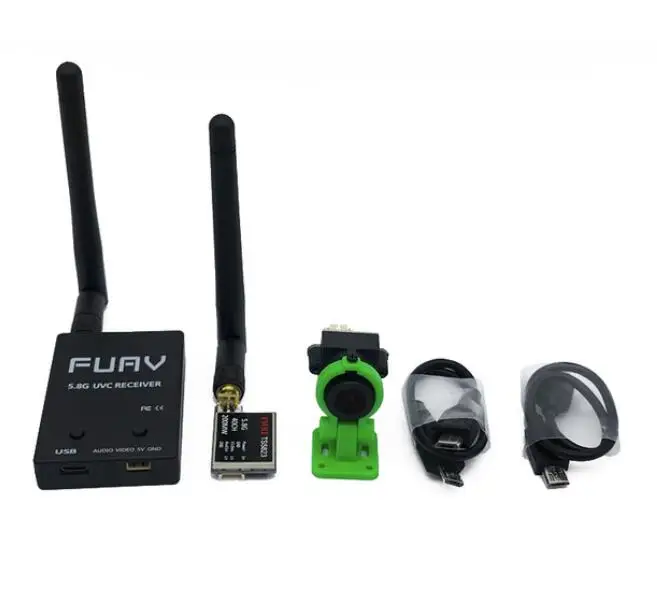 200mwW Простой в использовании 5,8G FPV приемник UVC видео нисходящий OTG VR Android телефон+ видео 200/600 мВт Передатчик TS5823+ CMOS 1000TVL камера - Цвет: 200mwW