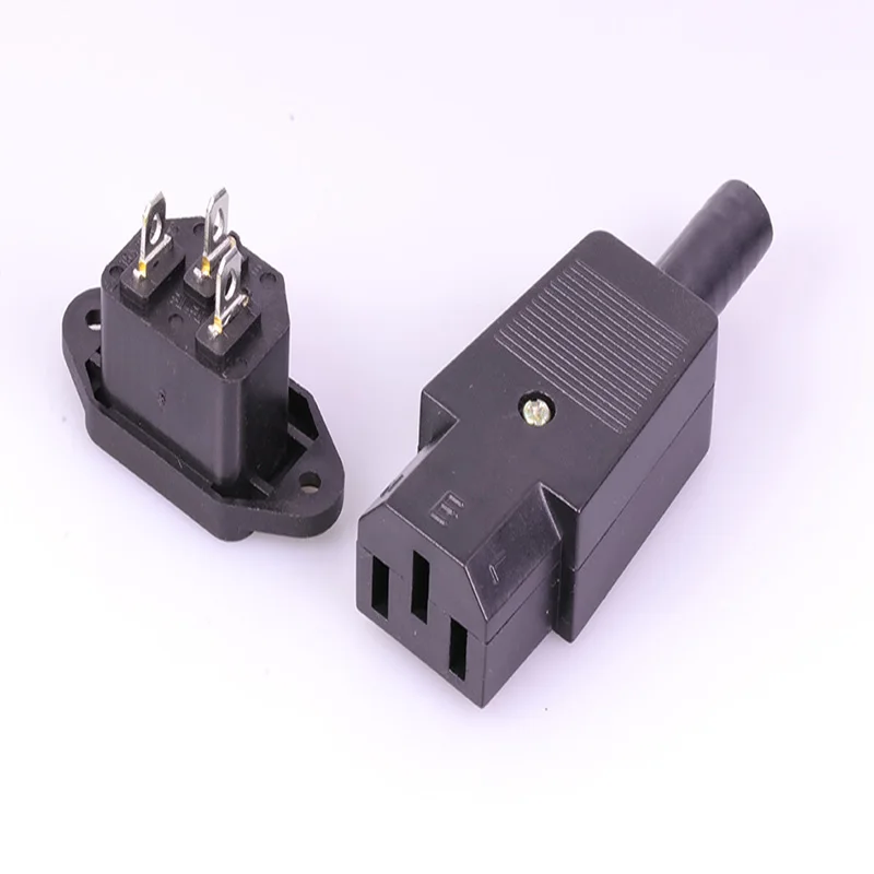 5 шт полный комплект штекер постоянного тока и Джек 220 V DC/AC power Jack терминал 3pin AC/DC