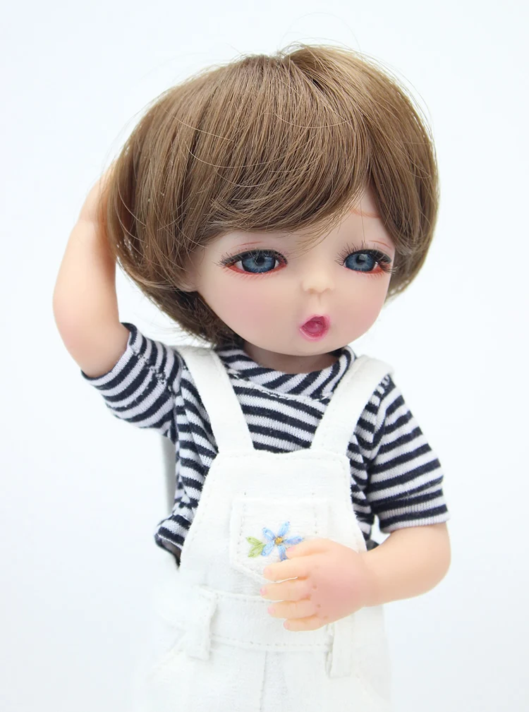 25 см Мини милая кукла для девочек куклы новорожденных полностью сделанные