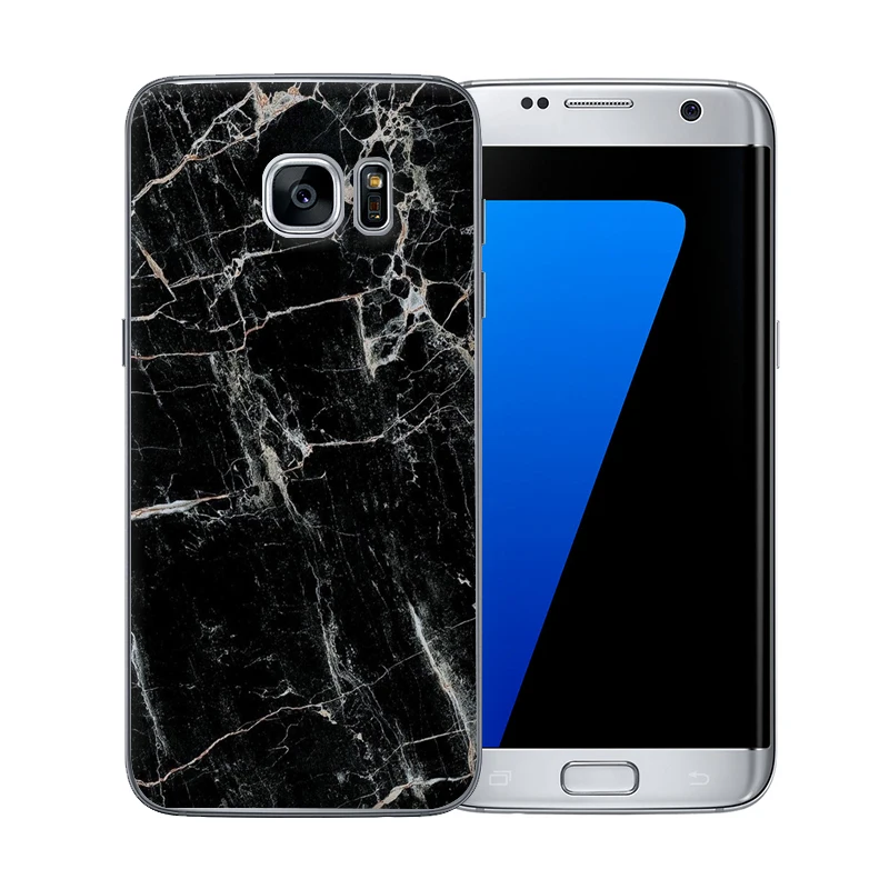 Для samsung S7 чехол, мраморный узор прозрачный мягкий силиконовый чехол для samsung Galaxy S6 S7 край S8 S9 плюс защитный чехол
