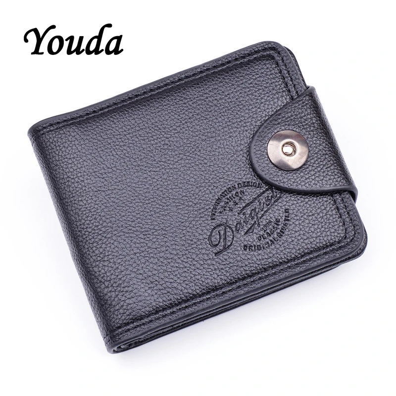 Youda Ретро мужской короткий кошелек из искусственной кожи классические сумки для