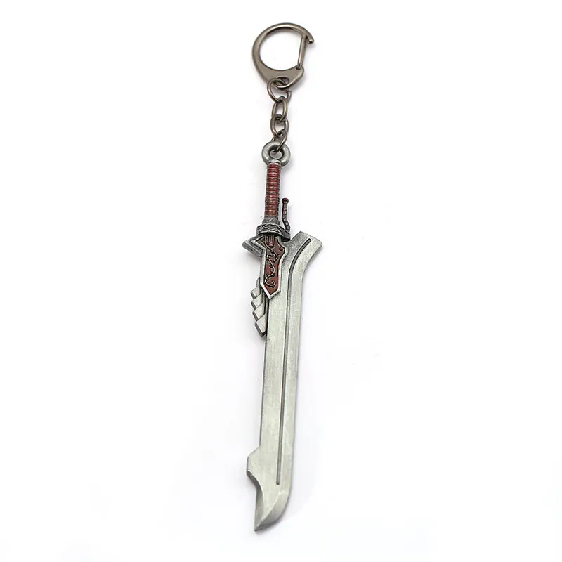 Игра может плакать брелок DMC 5 Данте неро восстание Пробуждение красный кулон в виде королевы металлический брелок демон для женщин и мужчин ювелирные изделия llaveros - Color: 1