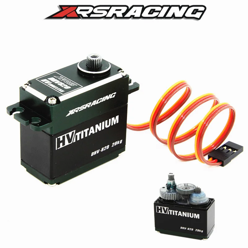 XRSRACING HV 6,0-8,4 в 0,09 s 29 кг Шестерня из титанового сплава ipx8 Водонепроницаемая Багги Дрифт монстр-Трак гусеничные весы Truggy