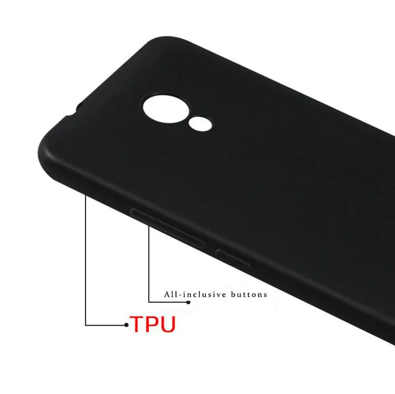 Чехол для Meizu M3 M3S M5 M5S M6 M6S Note Pro 6 S 7 Plus U20 U10 M5C A5 MX6 силиконовый мягкий ТПУ матовый