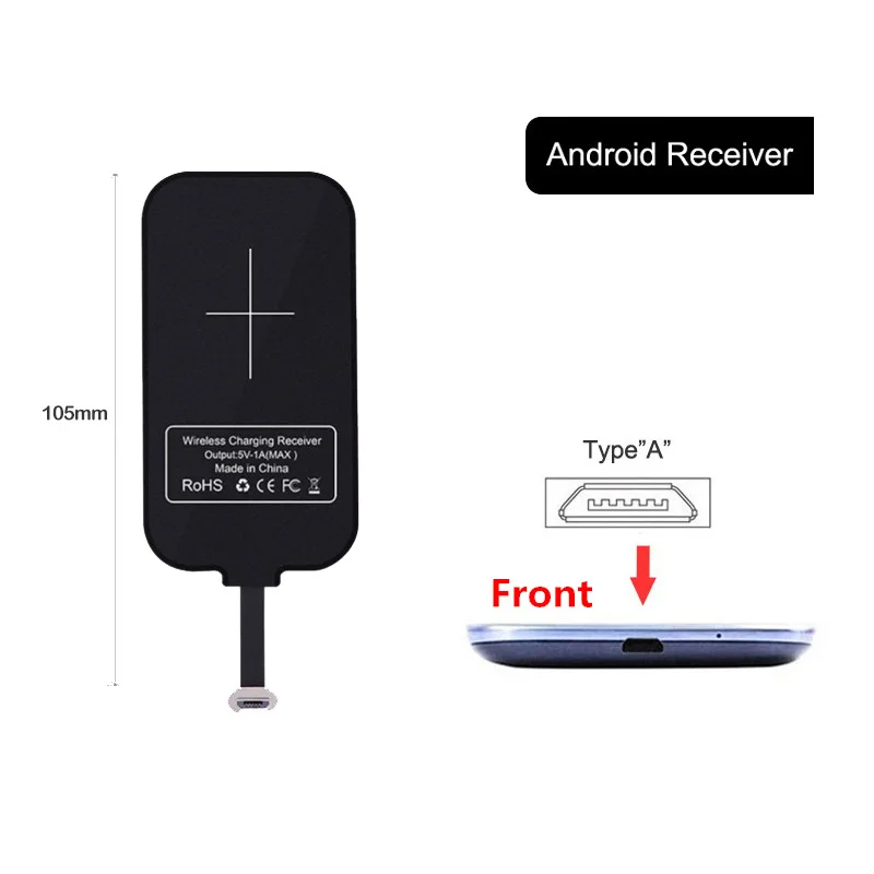 NILLKIN QI Беспроводной Зарядное устройство + Тип приемник зарядки для Xiaomi Redmi 4X