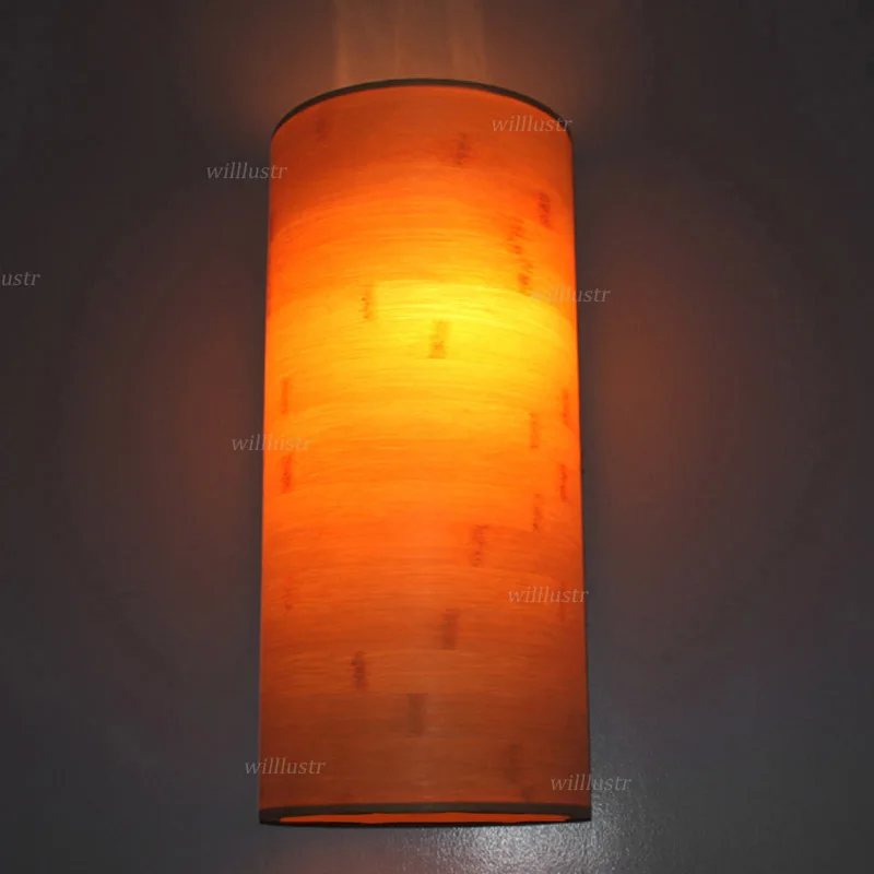 Настенная лампа ручной работы деревянное бра татами прикроватное освещение для