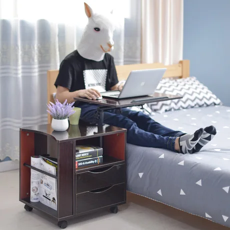 Ночные столики мебель для спальни дома деревянные передвижные ночные с