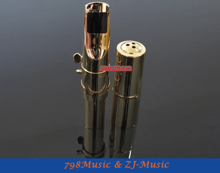 Профессиональный Золотой металлический мундштук баритон саксофон Sax 7 #|baritone