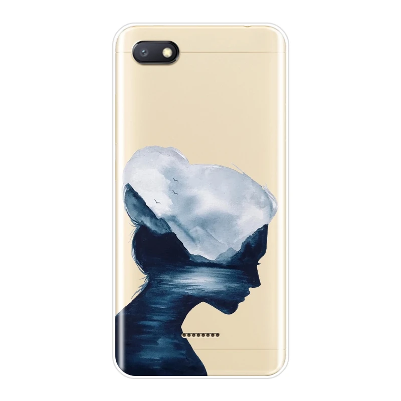 Задняя крышка для Pocophone F1 Xiaomi Redmi Note 4 4X 5 5A 6 Pro Prime Girl силиконовый чехол телефона S2 4A