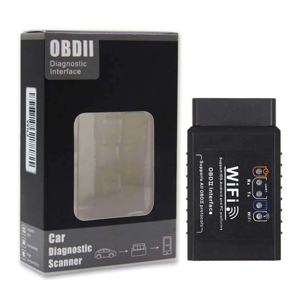 Wi Fi OBDII считыватель кодов для Android/IOS ELM 327 V1.5 OBD2 сканер Automaiz EasyDiag OBD автоматический