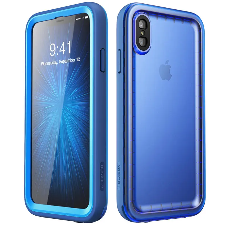 Для iphone Xs Max чехол 6,5 дюймов i-Blason Aegis водонепроницаемый полный корпус прочный защитный чехол со встроенной защитной пленкой
