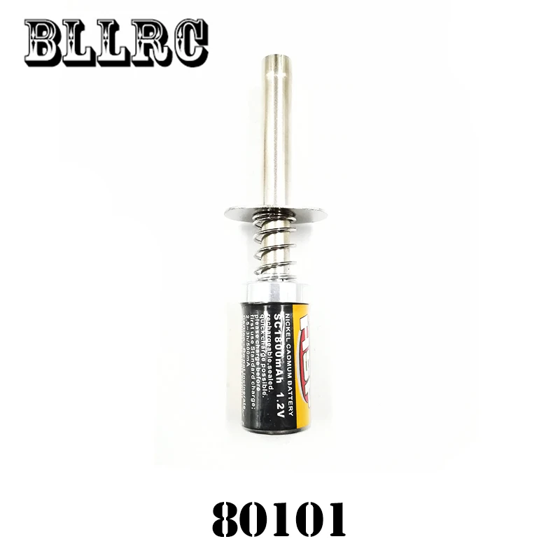 80101 HSP 1800 мАч перезаряжаемая Свеча зажигания для RC Nitro Багги монстр Трак самолет