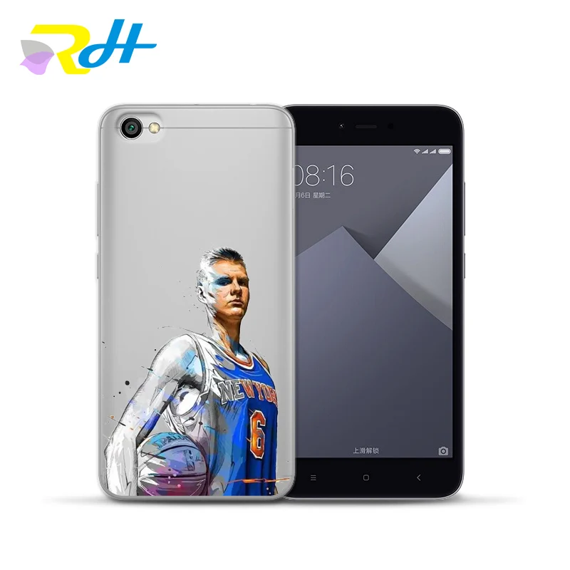 9 Для xiaomi Coque футляр ТПУ основа NBA Старр Джордан Джеймс Кобе чехол для xiaomi Redmi 4X 4A Pro Примечание 4X 5A mi 5X6 Plus - Цвет: 9