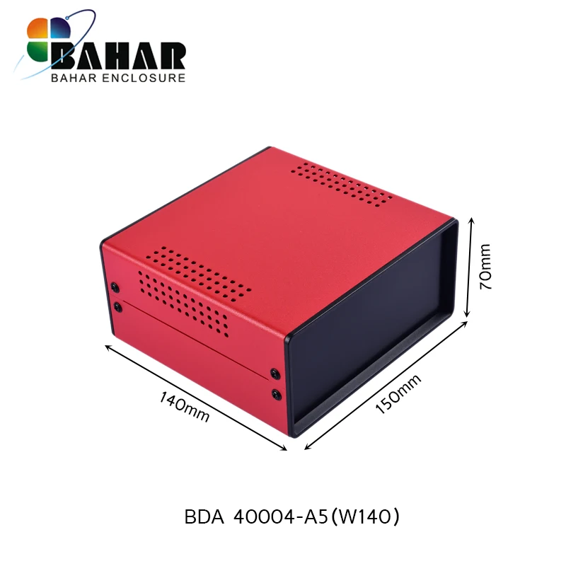 40004-A5(W140) BAHAR 150*140*70 мм Железный корпус для электроники diy чехол для инструментов чехол для проекта железная электрическая распределительная коробка BDA 40004(W140 - Цвет: 40004-A5(W140)
