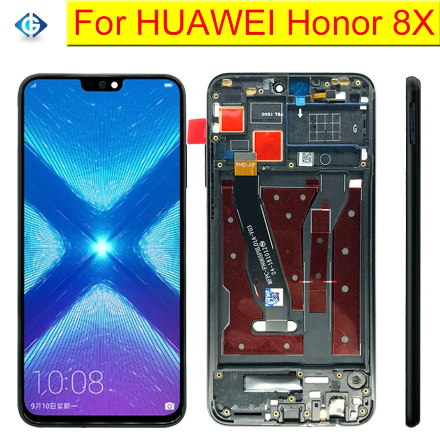 6 5 &quotЖК монитор для Huawei Честь 8X ЖК дисплей сенсорный экран дигитайзер сборки +