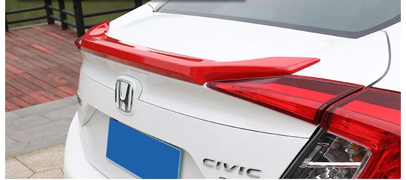Lsrtw2017 автомобильный Стайлинг Автомобильный задний спойлер для Honda civic 10th civic