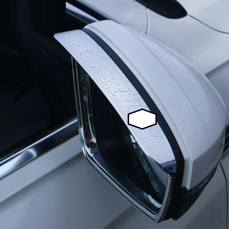 Car Decorative Auto Rear Panels Foot Pedal Wing Mirror Exterior Sticker Strip Trim Mouldings 17 18 19 FOR Volkswagen Tiguan L | Автомобили