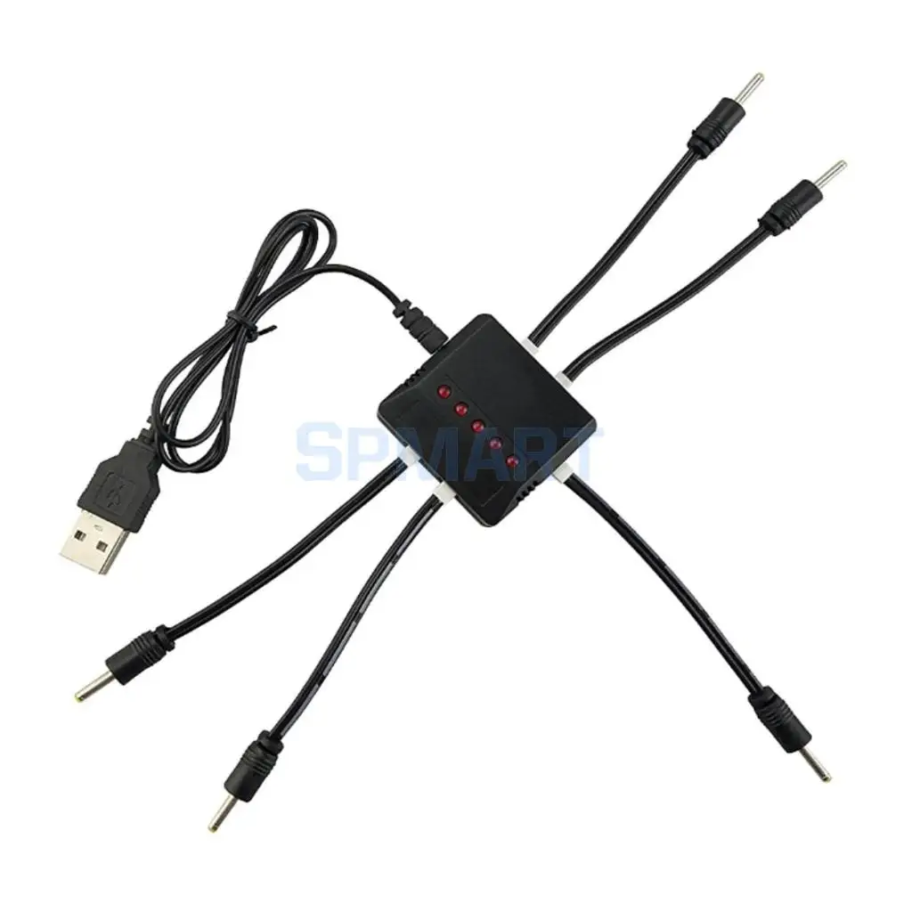 5 in 1 Quadcopter Balanced Charger for JJRC H47 E56 RC Drone Power Supply | Игрушки и хобби