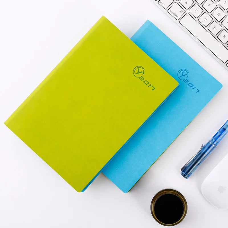 Мини 2017 А5 Искусственная Кожа Notebook Повестки Дня Планировщик Организатор Состав