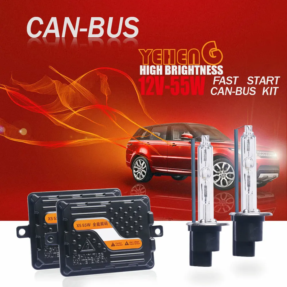 Ксеноновый балласт для автомобильных фар 12 В/55 Вт 9005/9012/HIR2/H4|kit monitor|kit manualkit car kits to