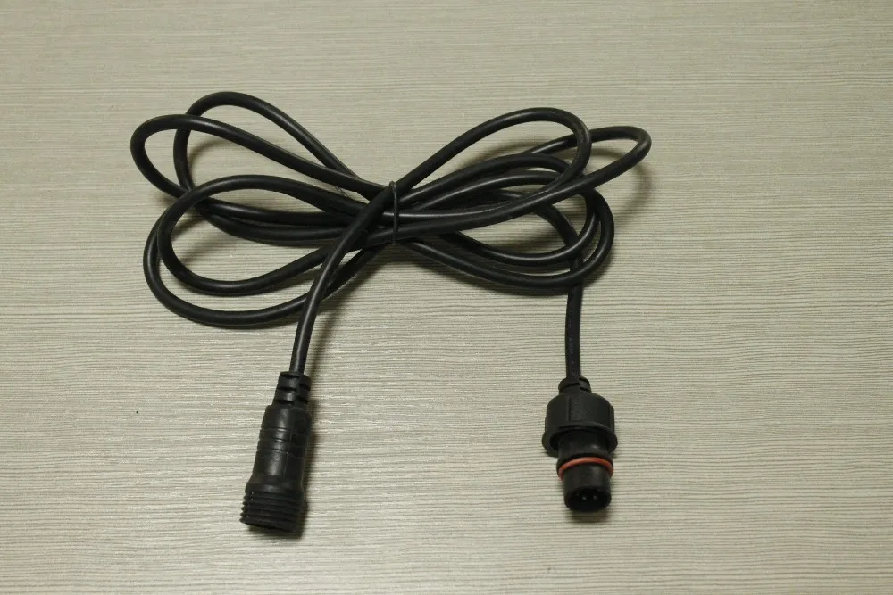 Поворотный-C 0,6 m/1,5 m/2 m& 6 pin Расширенный Шнур для питания светодиодный светильник для аквариума, подключения устройства управления и панели