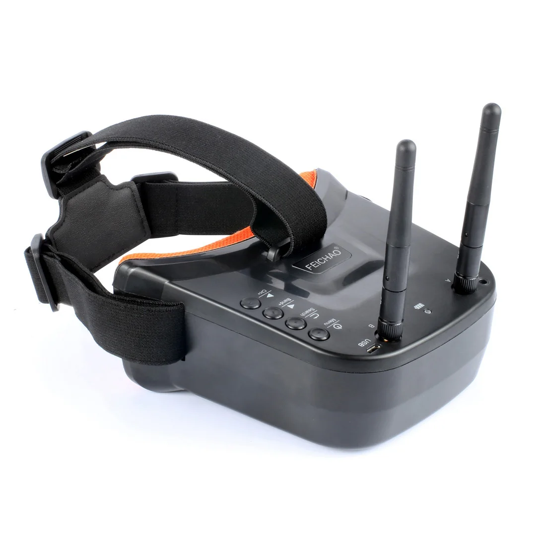 Новые мини очки FPV 3 дюйма 480x320 дисплей двойная антенна 5,8G 40CH встроенный аккумулятор 3,7 V 1200mAh для гоночных моделей дронов