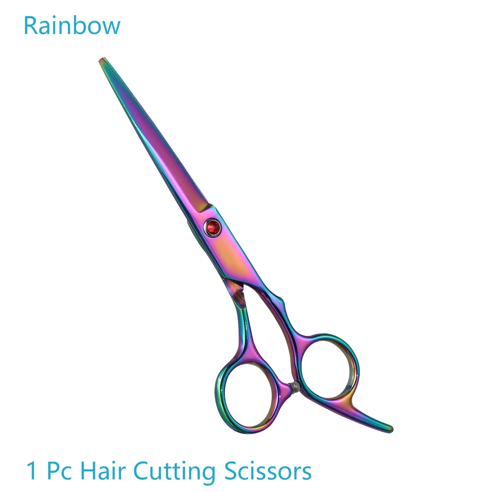 Rainbow Cutting 1 шт. модные Профессиональные Парикмахерские ножницы для стрижки волос длина 15 см парикмахерские Парикмахерские филировочные ножницы Инструменты для укладки волос - Цвет: Rainbow Cutting