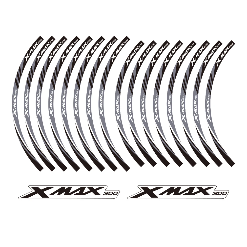 KODASKIN 2D диск колеса Эмблема Наклейка для Yamaha XMAX300 xmax 300 yzf|Наклейки на автомобиль| |