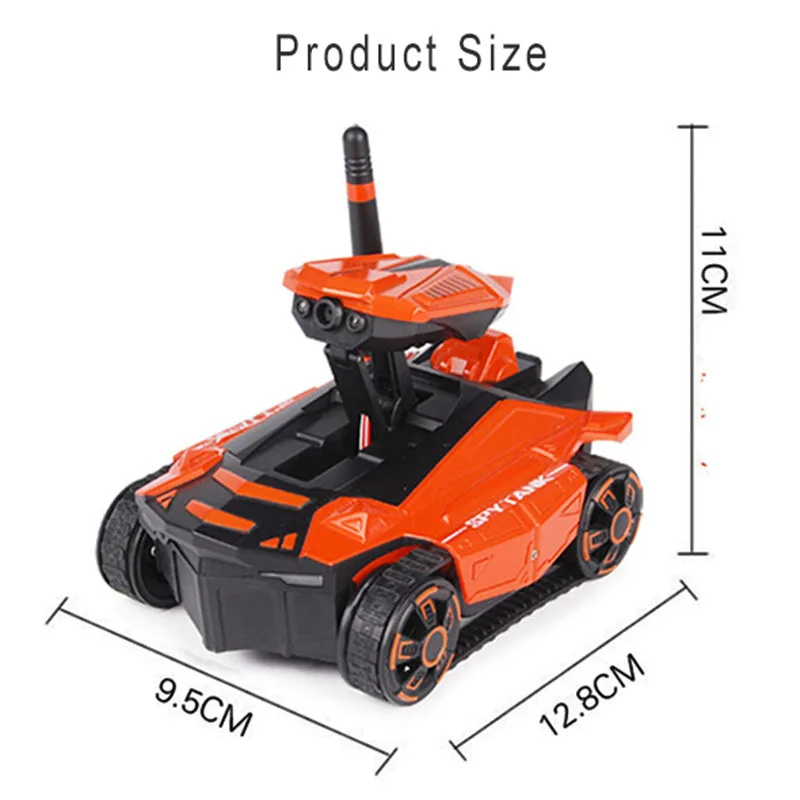 Смарт RC Танк телефон приложение управление led Wifi FPV HD камера AR PVP битва