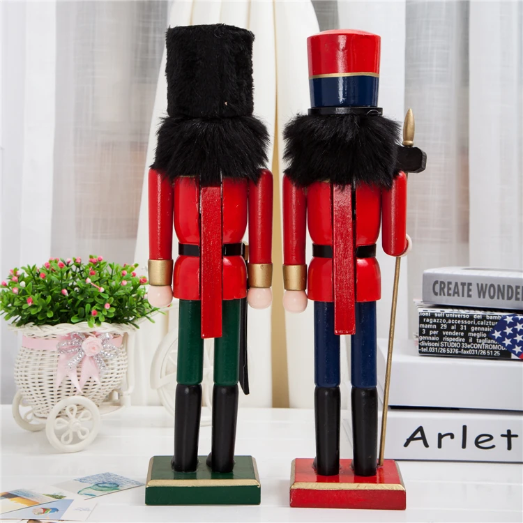 Новый Рождественский праздничный гайковёр 38 см в высоту топор солдат винтажный